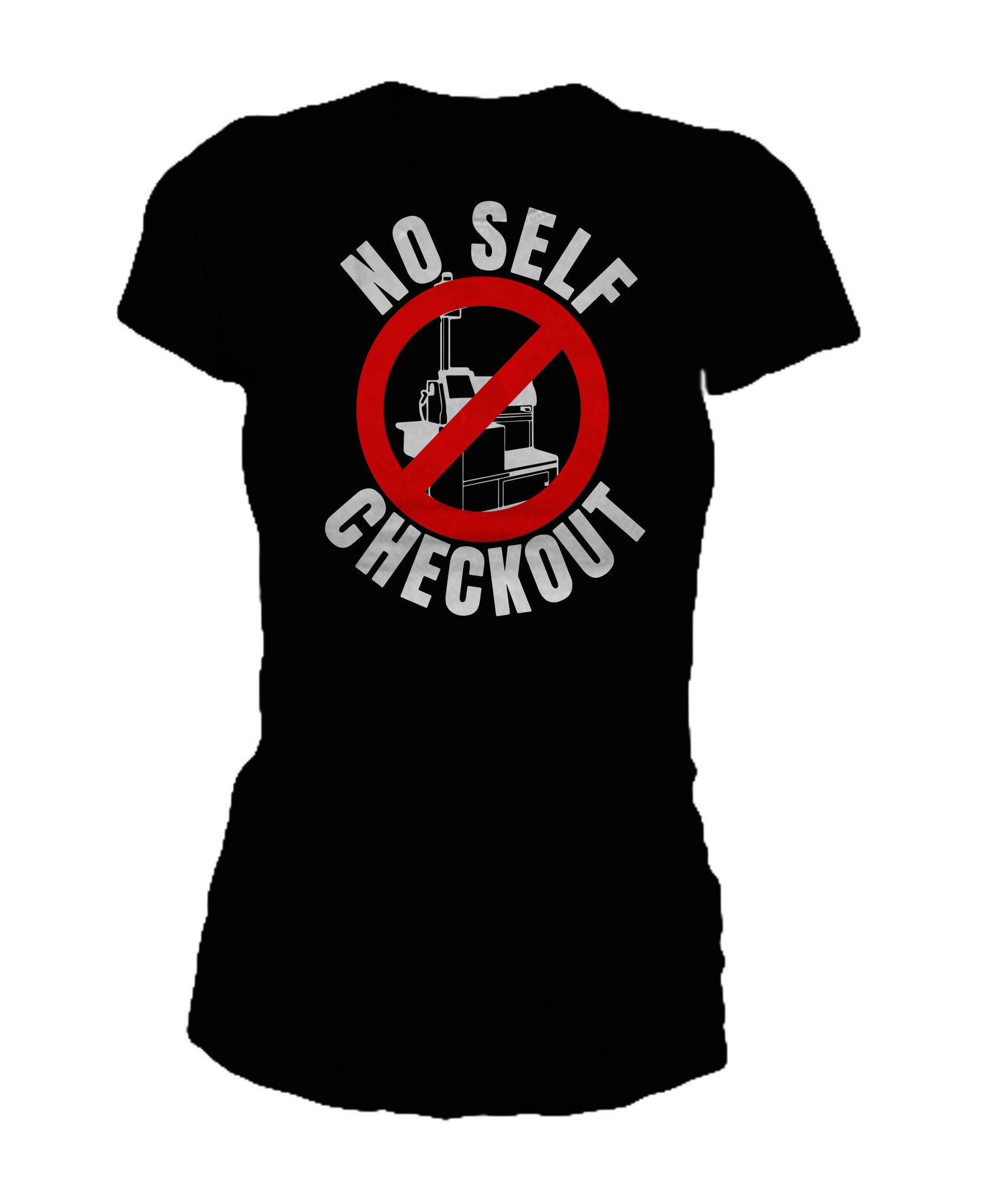 No Self Checkout f (blk)