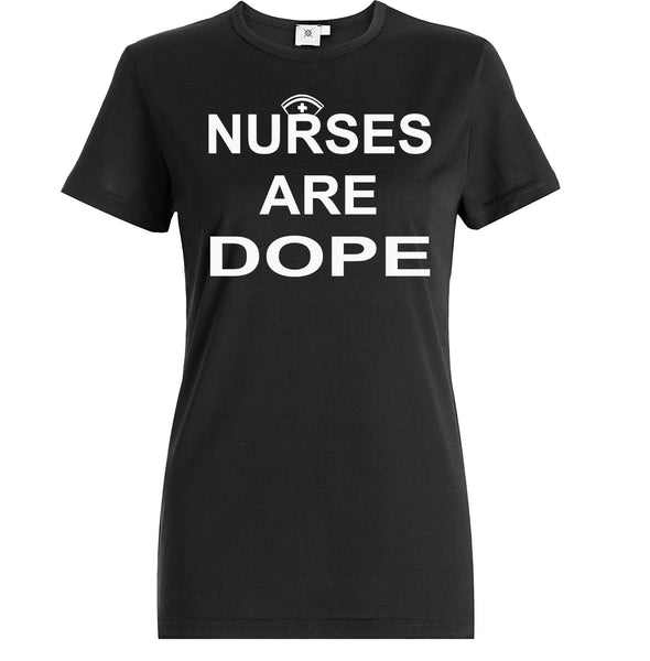 Nurses are Dope SS Full T Shirt Blk