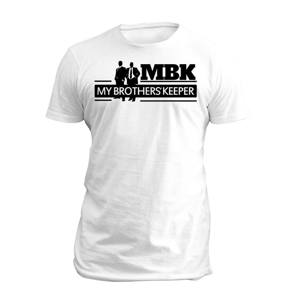 My Brothers' Keeper 2 SS Full T Shirt White